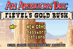 An American Tail Fievel's Gold Rush screenshot 3 for GameBoy Advance